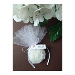 Şakayık gül mum söz,nişan,nikah hediyelik 25 adet