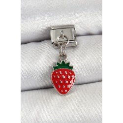 Özel Çelik Sallantılı Çilek Model Renk Nomination Charm Fırsat!!!