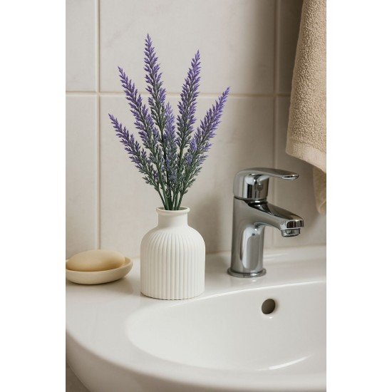 Havalı Tasarım Beyaz Özel Tasarım Pinterest Vazo Aksesuar Dekoratif Ürün(ÇİÇEK DAHİL DEĞİLDİR)