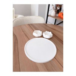 Dekoratif Yuvarlak Altlık & Lotus Mumluk Organizer Dekorasyon Obje / Ev & Ofis