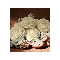 Dekoratif Şakayık Çiçeği Kokulu Mum 2'li