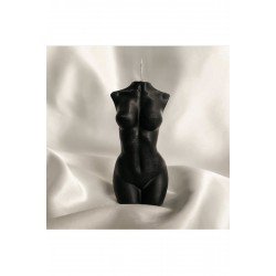 Siyah Kadın Büst - Kokulu - Mum - Dekoratif