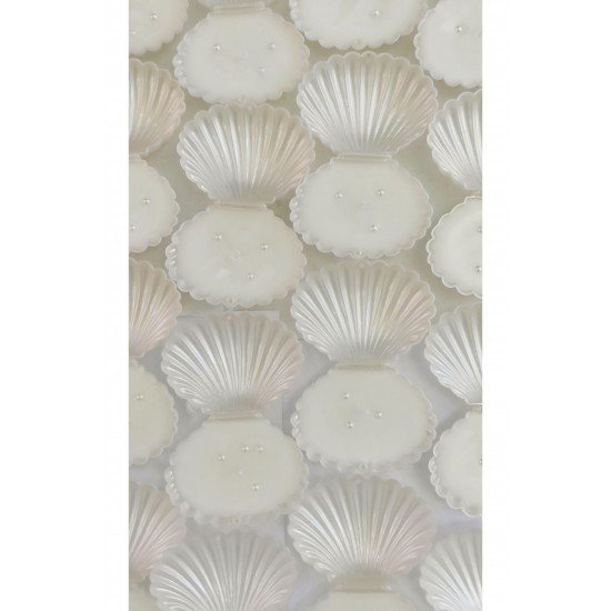 10 Adet Istiridye Mum Hediyelik Söz Nişan Hediyelik