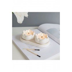 Lotus Candle 2'li set