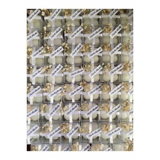 Kutulu Bubble Mum Nikah Düğün Nişan Davet Özel Gün Hediyeliği