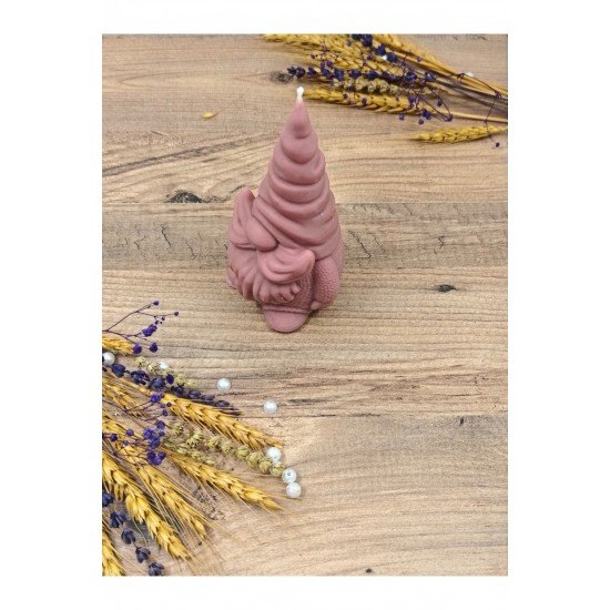 Evinizin Dekorasyonuna Renk Katacak Vanilya Kokulu Cüce Mum Dekor Ürünü - 1 Adet