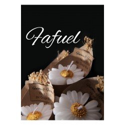 Mum Papatya Buket Kişiye Özel Düğün|nişan|söz Hediyelik Papatya Kokulu Buket Mum - 20 Adet