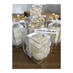 Kutulu Bubble Mum Nikah Düğün Nişan Davet Özel Gün Hediyeliği