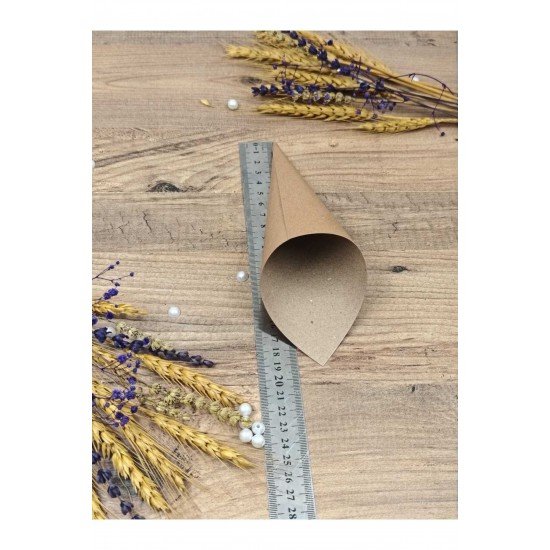 Kraft Kağıt Hazır Buket Özel Günler İçin Düğün|nişan|söz|Doğum Günü|Kına|Sünnet| Hediyelik - 10 Adet