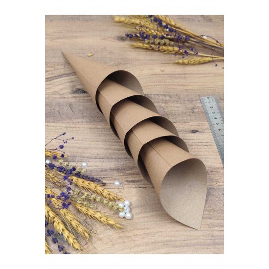 Kraft Kağıt Hazır Buket Özel Günler İçin Düğün|nişan|söz|Doğum Günü|Kına|Sünnet| Hediyelik - 10 Adet