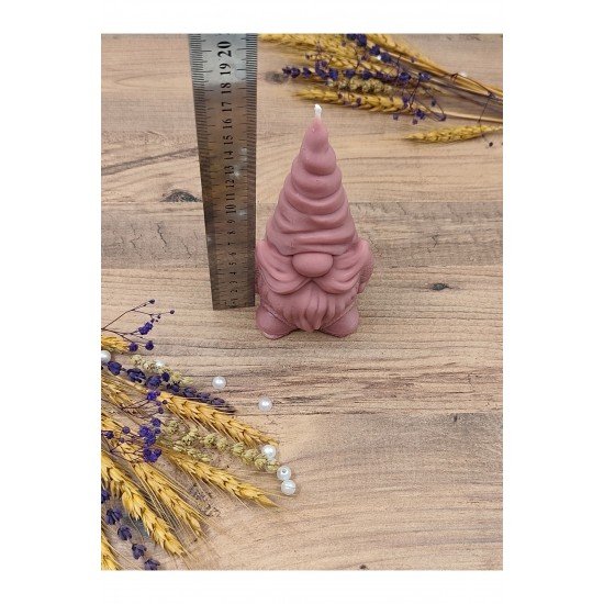 Evinizin Dekorasyonuna Renk Katacak Vanilya Kokulu Cüce Mum Dekor Ürünü - 1 Adet