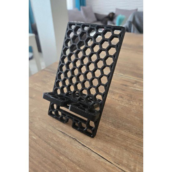 Basit Petek Mobil Stand Telefon Tutucu