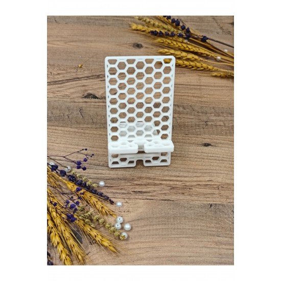 Basit Petek Mobil Stand Telefon Tutucu