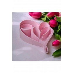 Tealight tutucu "İki Kalp" Sevgililer Günü Hediyesi p1148688