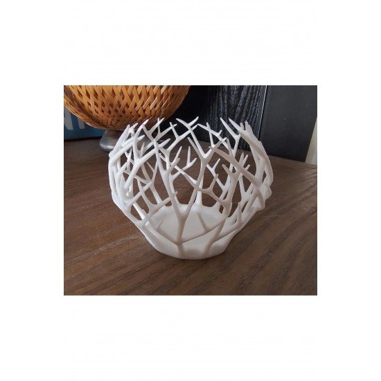 Ürkütücü Ağaç Cadılar Bayramı Mumluk P1011650