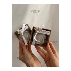 15 Adet Süslemeli Kutu Gül Mum, Doğum, Sünnet, Düğün Nişan Söz, Kına, Doğum Günü.