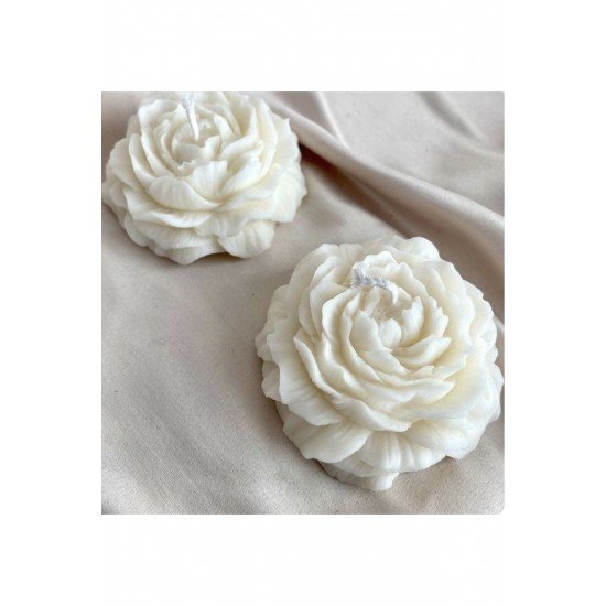 Bernami Amber Kokulu Şakayık Mum - 2 Adet