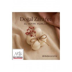 Düğün Nikah Nişan Kına Hediyelik Bubble Mum 10 Adet