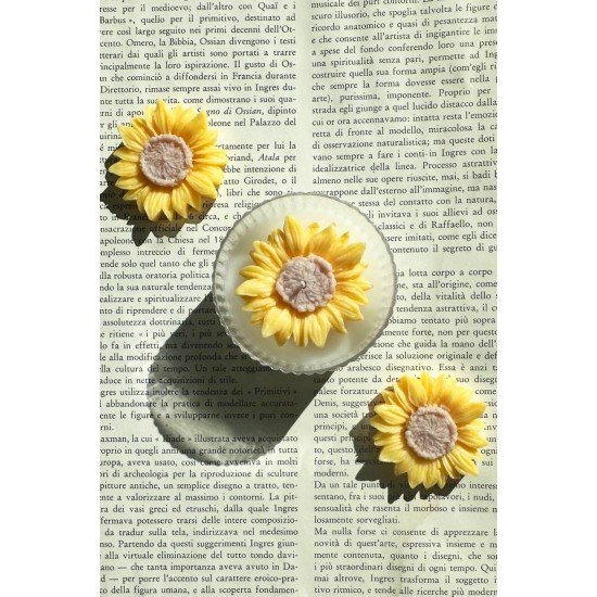 Bernami 10 Adet Hediyelik Mum - Yasemin & Zambak Kokulu Ayçiçeği Model Soya Mumu