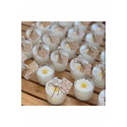 Bernami Söz, Kına , Doğum, Doğum Günü, Mika Kutu Süslemeli Mum - 15 Adet