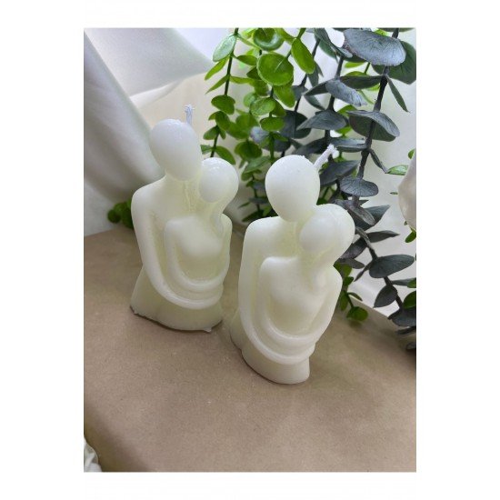 Bernami Sevgililer Günü Özel 2 Adet Aşk Mum