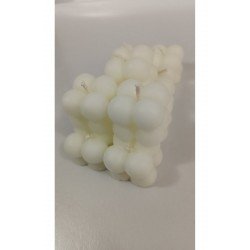 Beyaz Mini Bubble Mum, Düğün, Nişan, Söz, Hediyelik için şık ve dekoratif seçenek