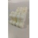Beyaz Mini Bubble Mum, Düğün, Nişan, Söz, Hediyelik için şık ve dekoratif seçenek