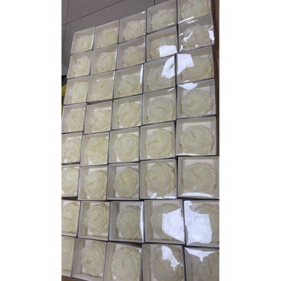 Bernami Şakayık Model Sade Asetat Kutulu Nişanlık Söz Nikah Düğün Hediyelik - 20 Adet