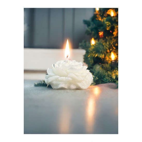 Bernami Hediyelik Kokulu Şakayik Desen Mum - 5 Adet