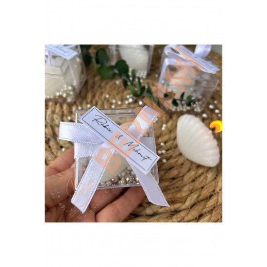 Bernami Mika Kutulu Istiridye Mum Düğün ,nişan ,kına ,davet ,doğum Günü - 10 Adet