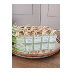 Şık Kavanozda Etiketli Mum, Söz, Nişan, Nikah, Kına, Düğün Hediyeliği, Nişan Hediyeliği (15 Adet)