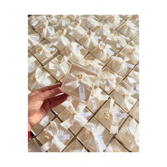 15 Adet Süslemeli Kutulu Mum Hediyeliği