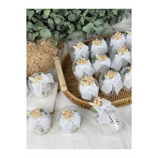 Kişiselleştirilmiş Okaliptüs Mum – 20 Adet