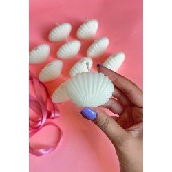 Bernami Özel Mini Istiridye Mum Davet Nikah Söz Nişan Kına Hediyeliği