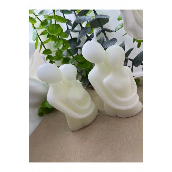 Bernami Sevgililer Günü Özel 2 Adet Aşk Mum