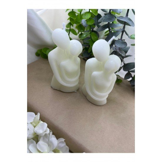 Bernami Sevgililer Günü Özel 2 Adet Aşk Mum