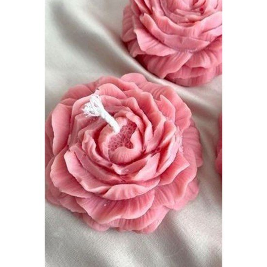 Şakayık Mum Dekoratif Mum Hediyelik Mum ,organizasyon, Söz, Nişan Mum 1 Adet