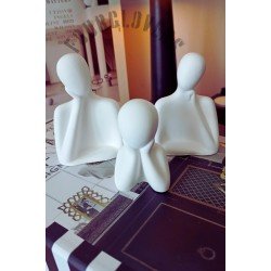 Üçlü Aile Dekoratif Obje Biblo first class