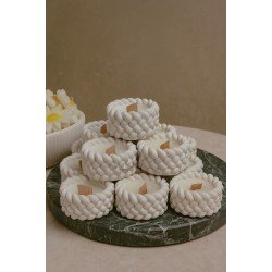 Hediyelik Dekoratif Mum 3'lü Set