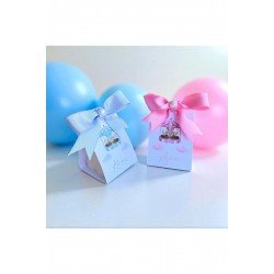 Pinterest 4 Adet Kağıt Detaylı Bubble Mum, Kişiye Özel Hediyelik, Düğün, Nişan, Söz, Kına, Sünnet,