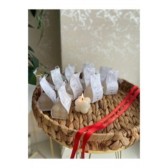 Kokulu Mum / Düğün,nişan.söz,kına,doğum,mevlid Hediyeliği 15 Adet