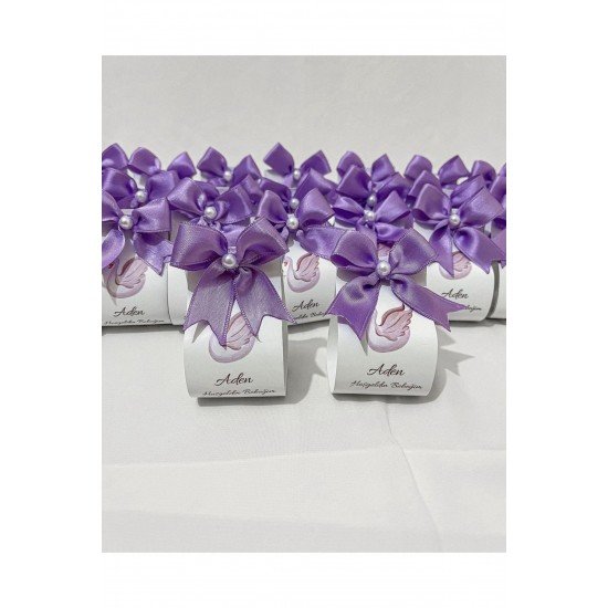 Bernami Söz, Kına , Doğum, Doğum Günü, Kutu Süslemeli Mum - 15 Adet