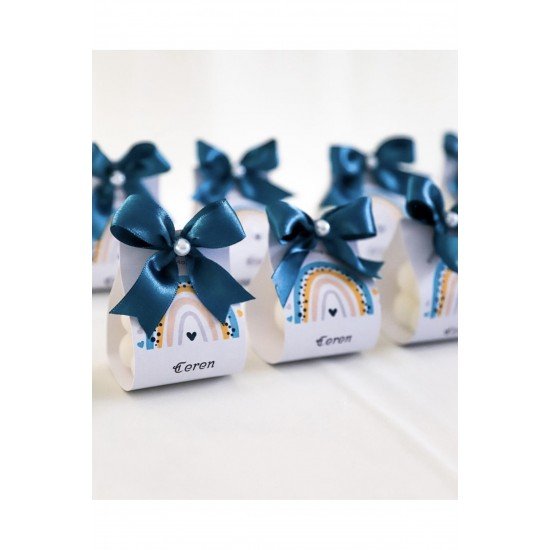 Söz, Kına , Doğum, Doğum Günü, Kutu Süslemeli Mum - 15 Adet