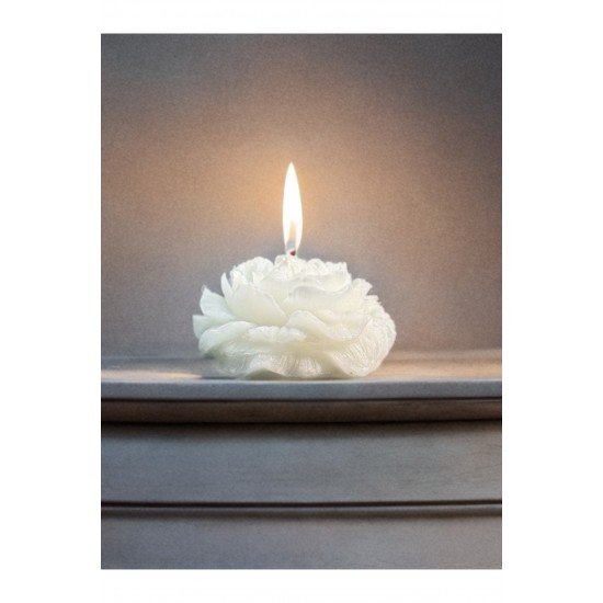 Bernami Hediyelik Kokulu Şakayik Desen Mum - 5 Adet