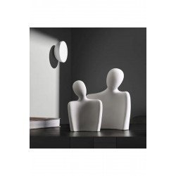 Kadın Erkek Dekoratif Obje Taş Heykel Biblo