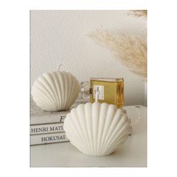 Bernami Istiridye Model Doğal Soya Mum ( Kokulu ) 2li Set