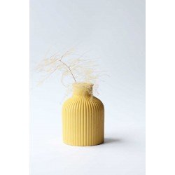 Sarı Renk Iskandinav Dekoratif Beton Biblo 10 Cm