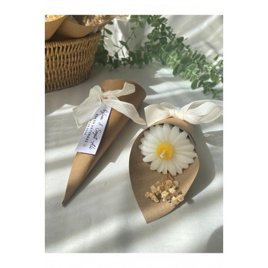 Bernami 20 Adet Papatya Mum Buketi Hediyelik