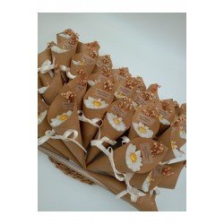 Bernami Papatya Mum Buket Düğün,Nişan,Söz,Kına,Sünnet,Dogum,Mevlüt Kişiye Özel Hediyelik -10 Adet