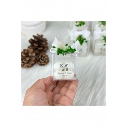 Kişiye Özel Bubble Mum – Mika Kutulu 20’li El Yapımı Baloncuk Mum Hediyelik